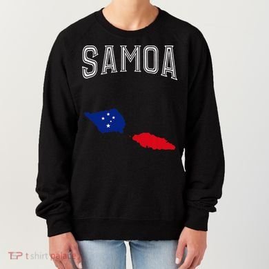 Retro Samoa Flag Vintage Throwback Sport Women's Sweatshirt