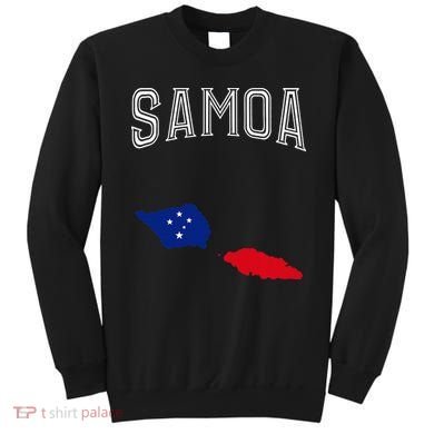 Retro Samoa Flag Vintage Throwback Sport Sweatshirt