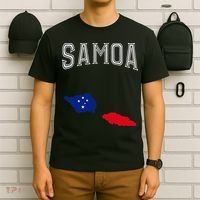 Retro Samoa Flag Vintage Throwback Sport T-Shirt thumb 6