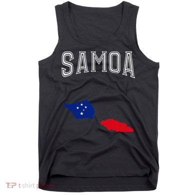 Retro Samoa Flag Vintage Throwback Sport Tank Top