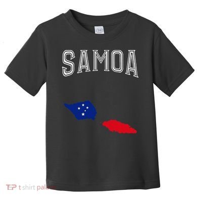 Retro Samoa Flag Vintage Throwback Sport Toddler T-Shirt