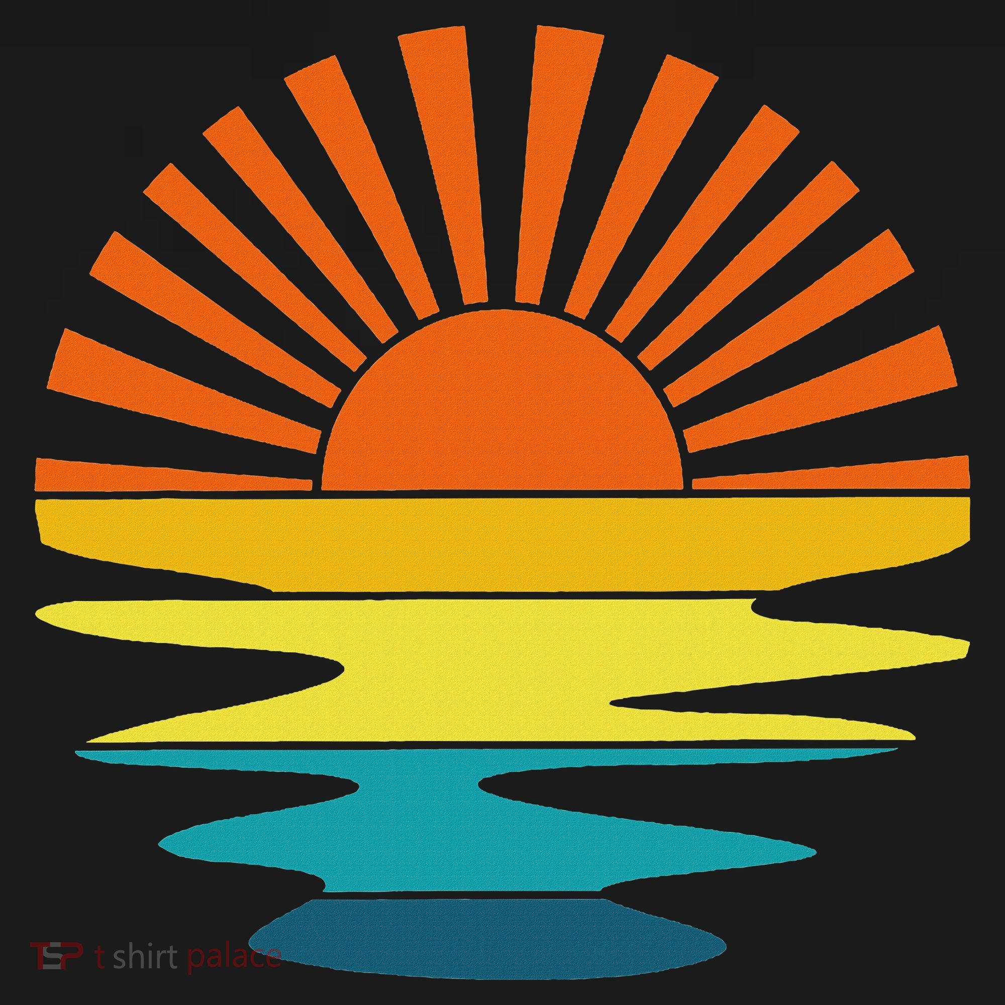 Retro Sunshine For And Women Sunset On The Beach Women's Hoodie