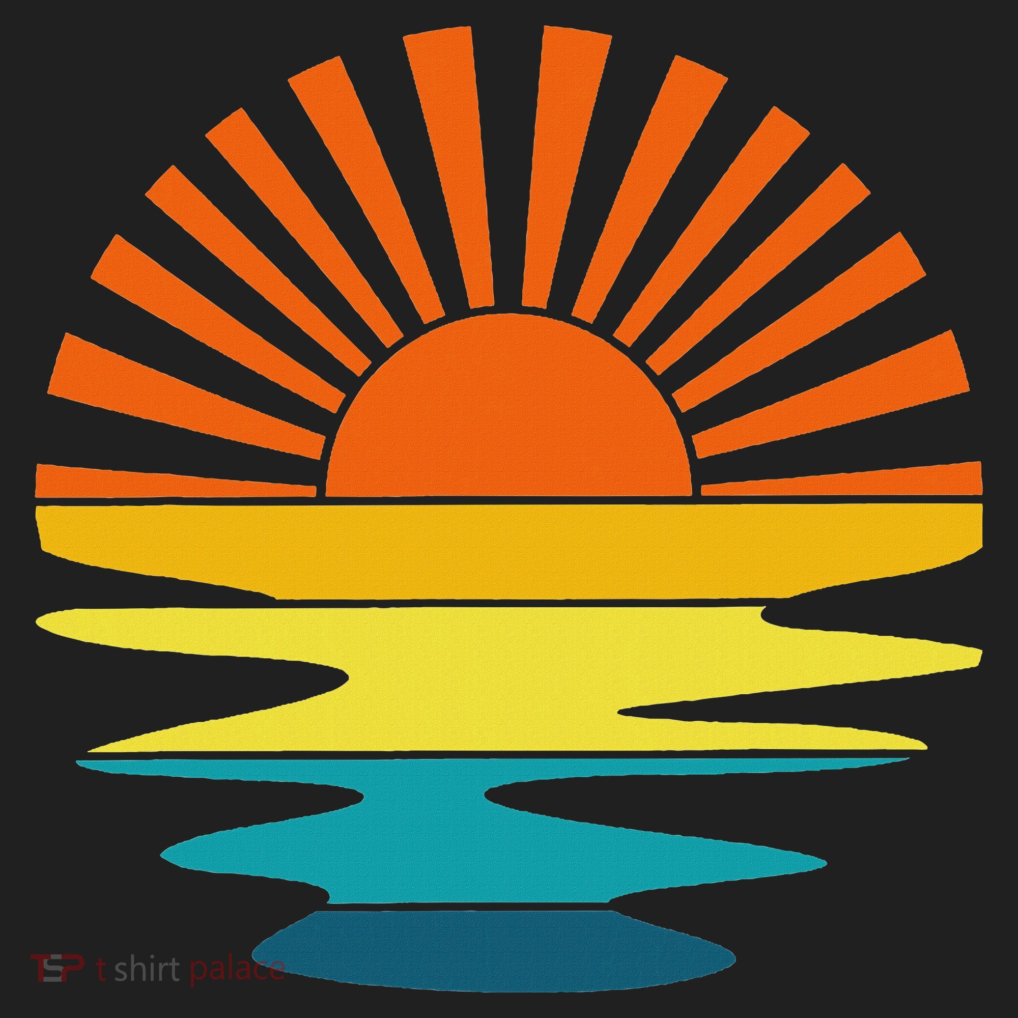 Retro Sunshine For And Women Sunset On The Beach Tumbler