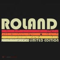 Roland Surname Funny Retro Vintage 80s 90s Birthday Reunion T-Shirt thumb 7