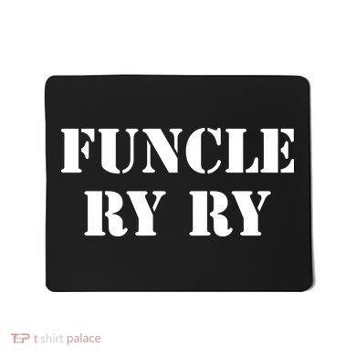 Ryan Seacrest Funcle Ry Ry Mousepad
