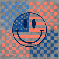 Retro Smiley Face American Flag 4th Of July Patriotic Toddler Hoodie thumb 2