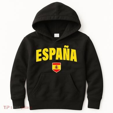 Retro Spanish Flag Spain Vintage EspañA Kids Hoodie