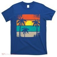 Retro Summer Funny Beach Life Vintage T-Shirt thumb 0
