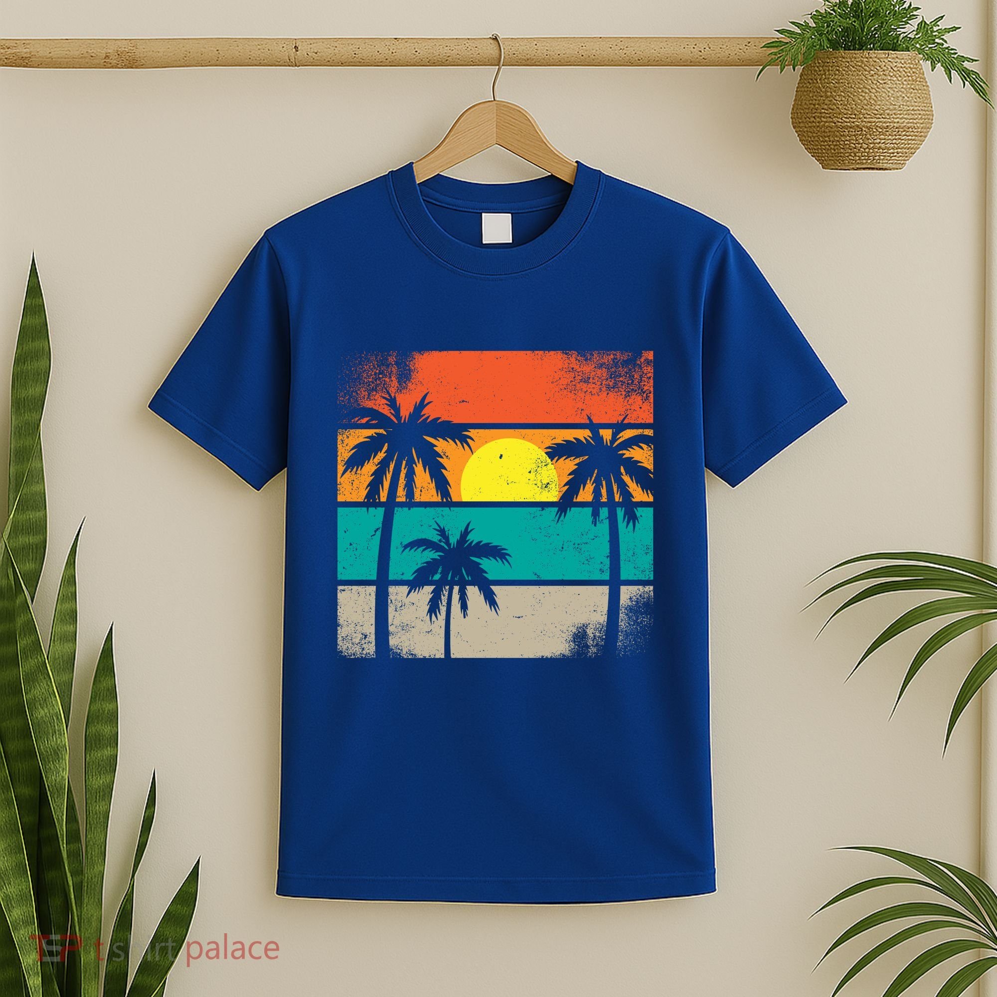 Retro Summer Funny Beach Life Vintage T-Shirt