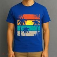 Retro Summer Funny Beach Life Vintage T-Shirt thumb 3