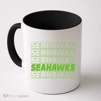 Retro Seahawks Football  Coffee Mug thumb 0