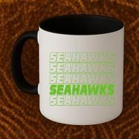 Retro Seahawks Football  Coffee Mug thumb 2