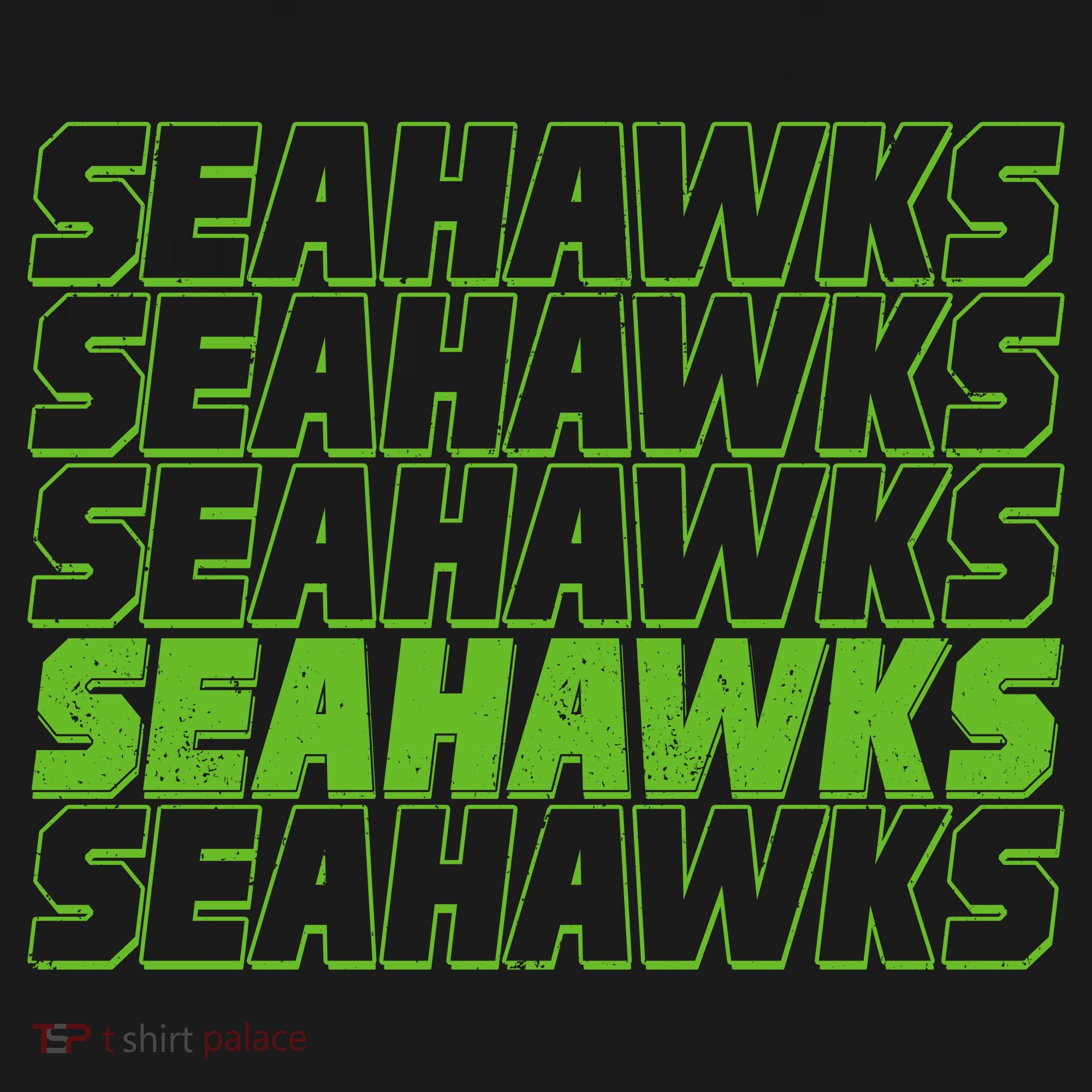 Retro Seahawks Football  Ornament