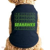 Retro Seahawks Football  Doggie Tank thumb 0