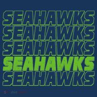 Retro Seahawks Football  Long Sleeve Shirt thumb 2