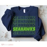 Retro Seahawks Football  Sweatshirt thumb 2