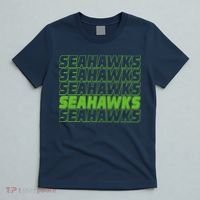 Retro Seahawks Football  T-Shirt thumb 5