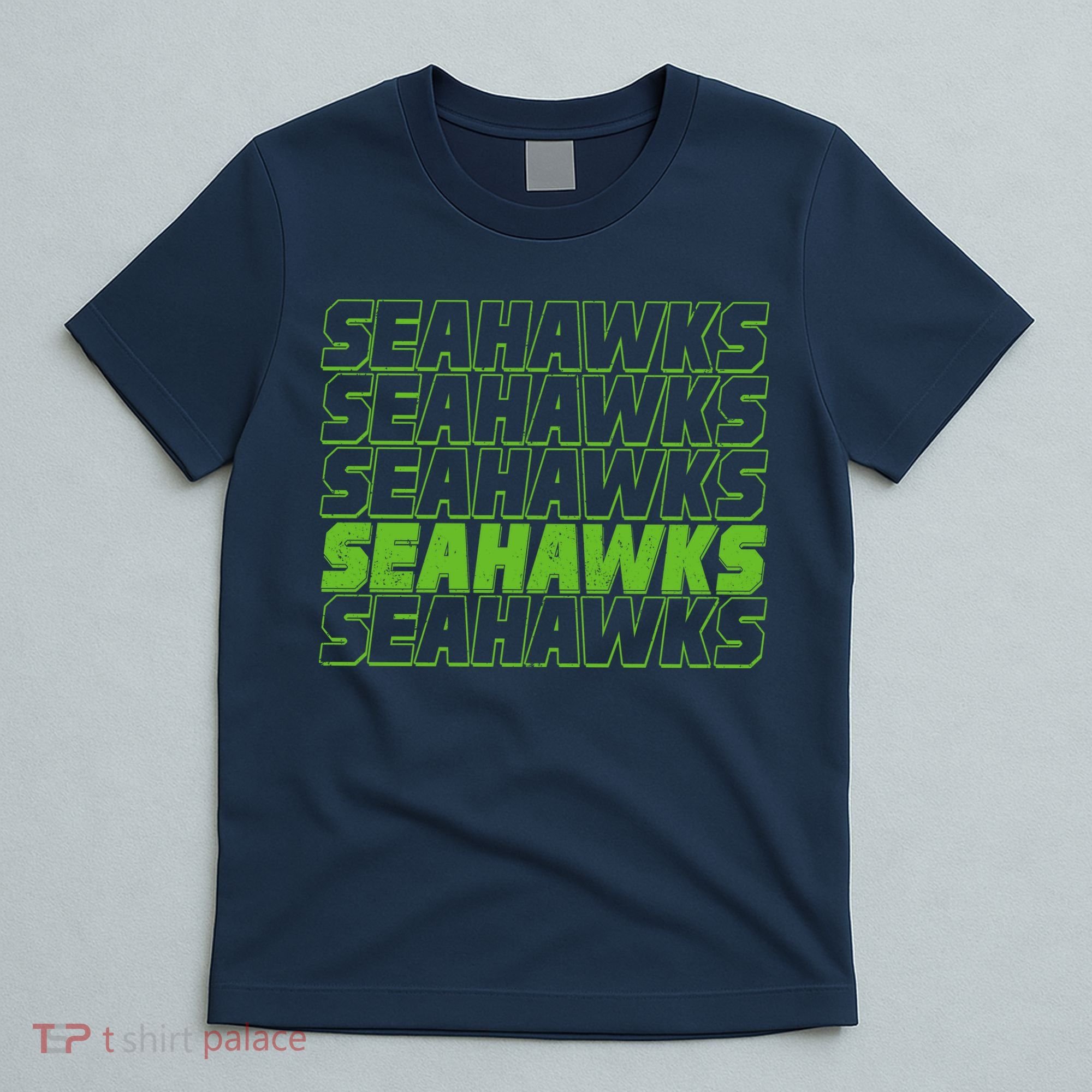 Retro Seahawks Football  T-Shirt