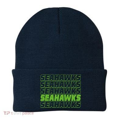Retro Seahawks Football  Beanie