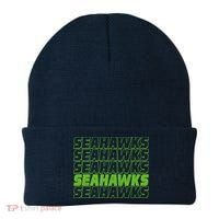 Retro Seahawks Football  Beanie thumb 0