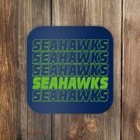 Retro Seahawks Football  Coaster thumb 0