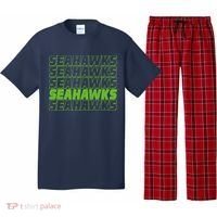 Retro Seahawks Football  Pajama Set thumb 0