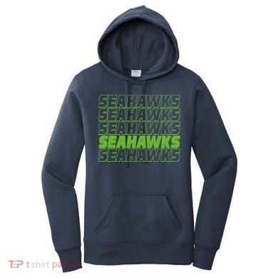 Retro Seahawks Football  Women's Hoodie