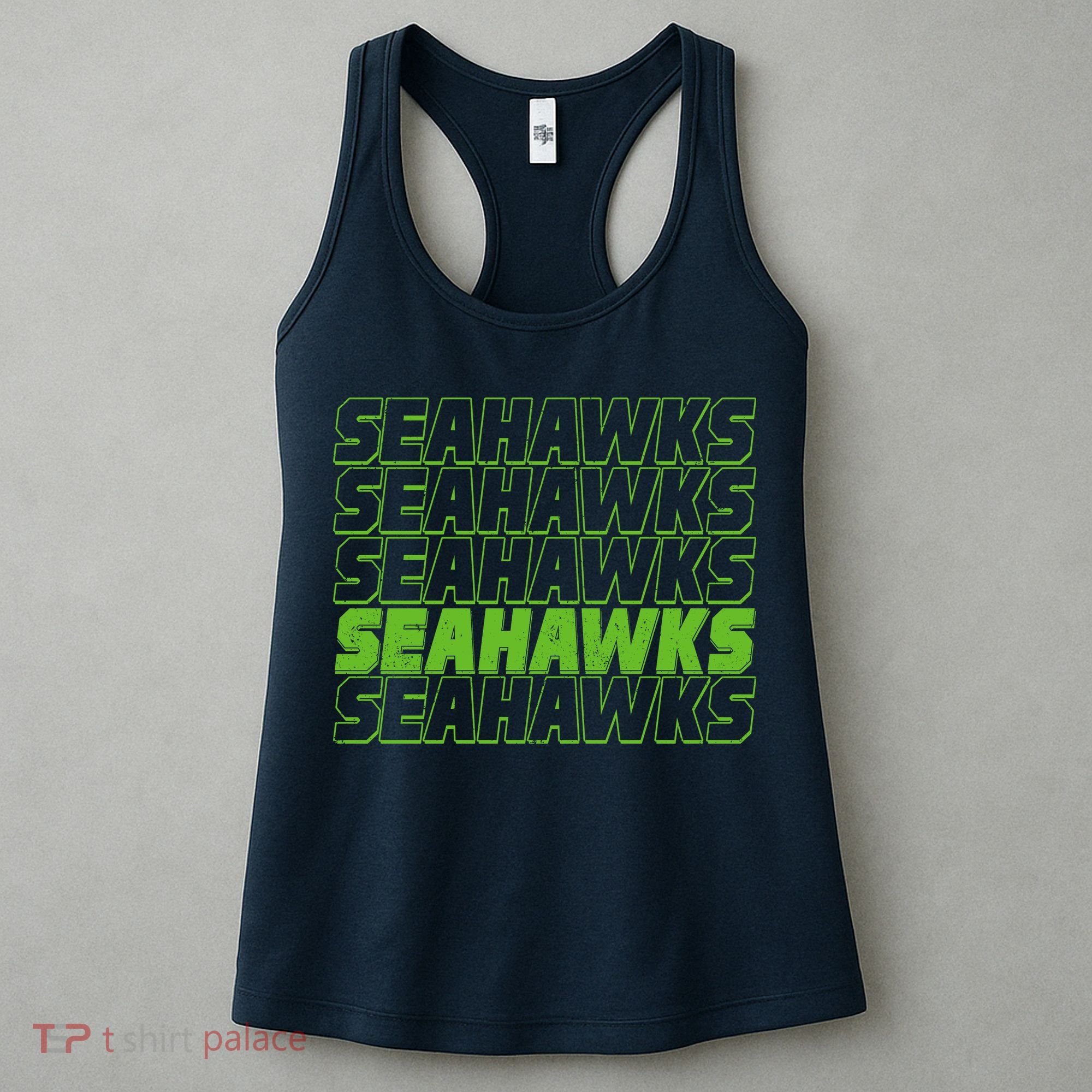 Retro Seahawks Football  Women's Tank Top