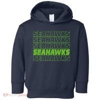 Retro Seahawks Football  Toddler Hoodie thumb 0