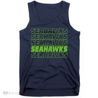 Retro Seahawks Football  Tank Top thumb 0