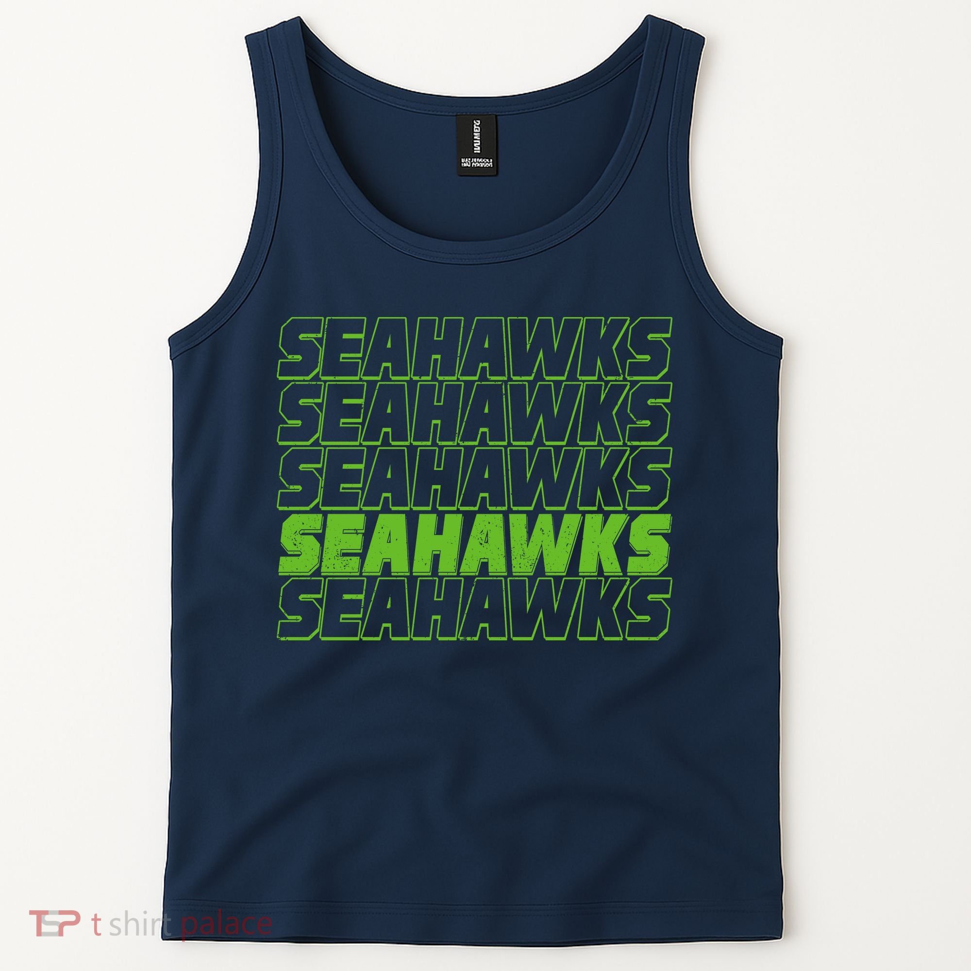 Retro Seahawks Football  Tank Top
