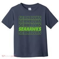 Retro Seahawks Football  Toddler T-Shirt thumb 0