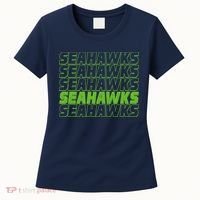 Retro Seahawks Football  Women's T-Shirt thumb 0