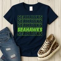 Retro Seahawks Football  Women's T-Shirt thumb 3