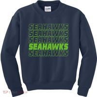 Retro Seahawks Football  Kids Sweatshirt thumb 0