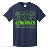 Retro Seahawks Football  Kids T-Shirt thumb 0