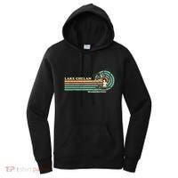 Retro Summer Fishing Washington Chelan Lake Women's Hoodie thumb 0