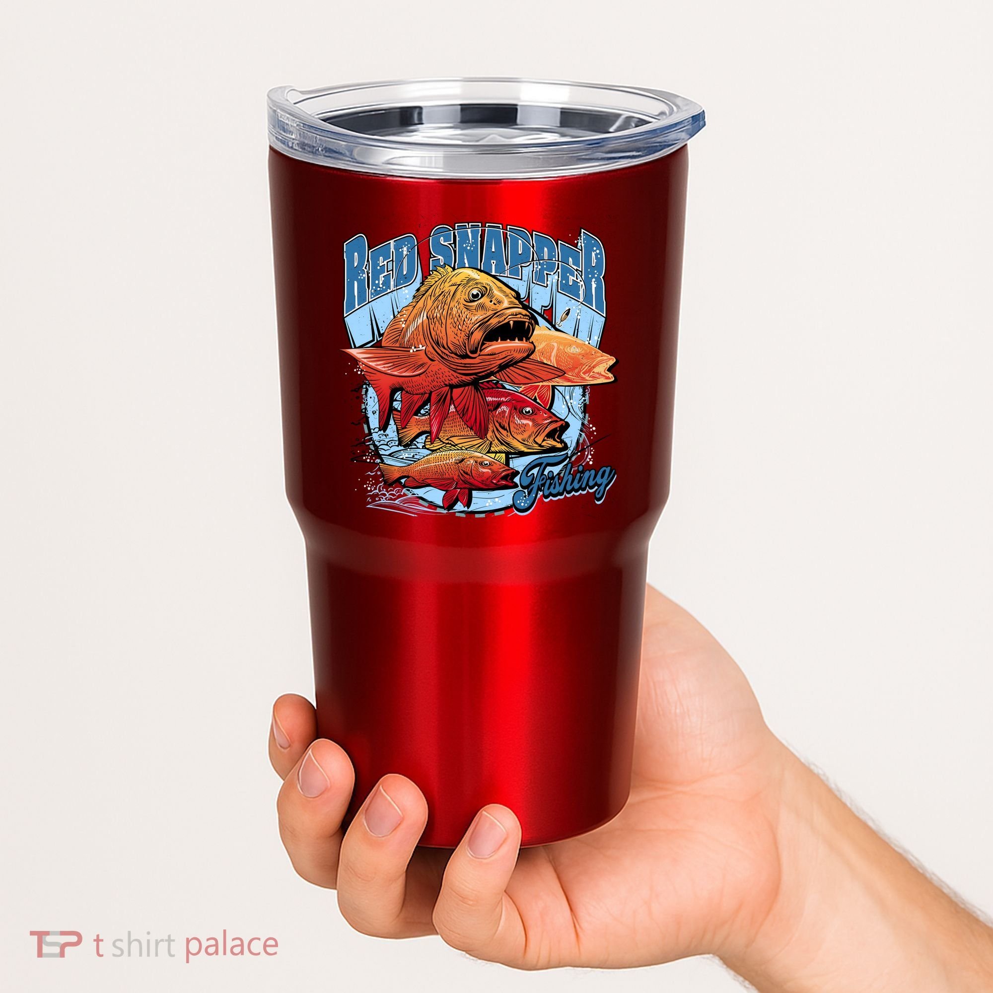 Red Snapper Fishing Tumbler