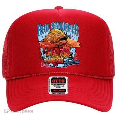 Red Snapper Fishing Hat
