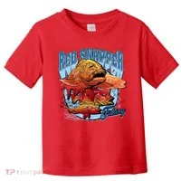 Red Snapper Fishing Toddler T-Shirt thumb 0