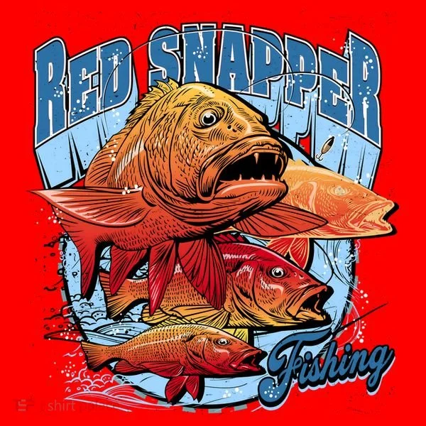 Red Snapper Fishing Women's T-Shirt