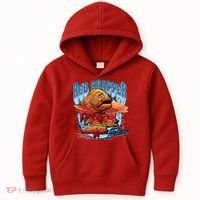 Red Snapper Fishing Kids Hoodie thumb 0