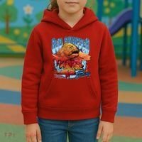 Red Snapper Fishing Kids Hoodie thumb 3