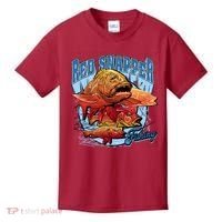 Red Snapper Fishing Kids T-Shirt thumb 0