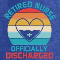Retro Sunset Funny Retired Nurse Funny Nurse Retirement Quote Women's Hoodie thumb 2
