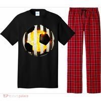 Ripped Soccer Futbol Fire Ball Pajama Set thumb 0