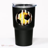 Ripped Soccer Futbol Fire Ball Tumbler thumb 0