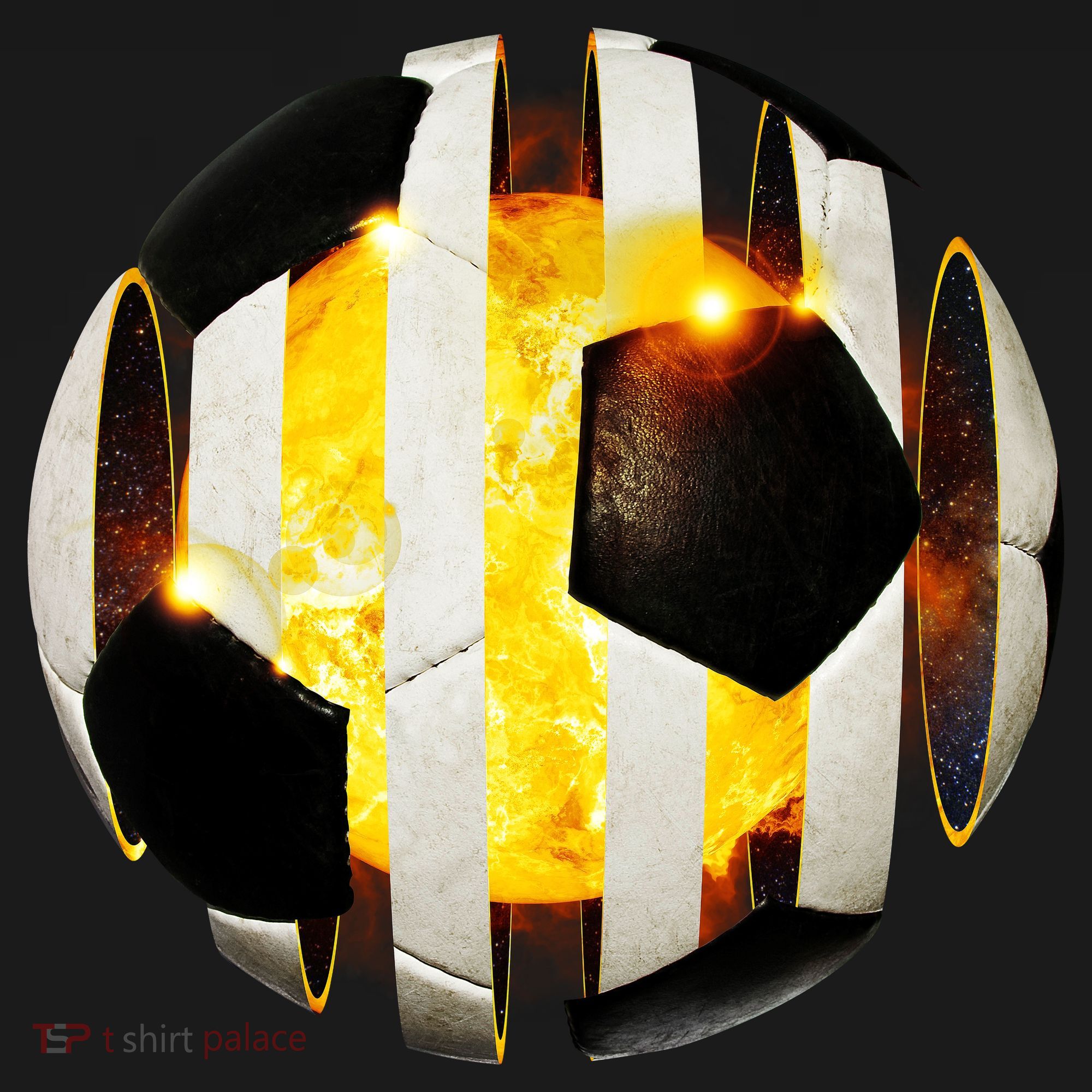 Ripped Soccer Futbol Fire Ball Women's Tank Top