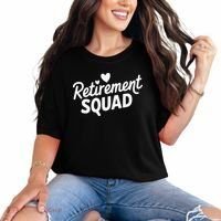 Retirement Squad Fun Retirement Party Celebration Apparel Comfort Colors T-Shirt thumb 0