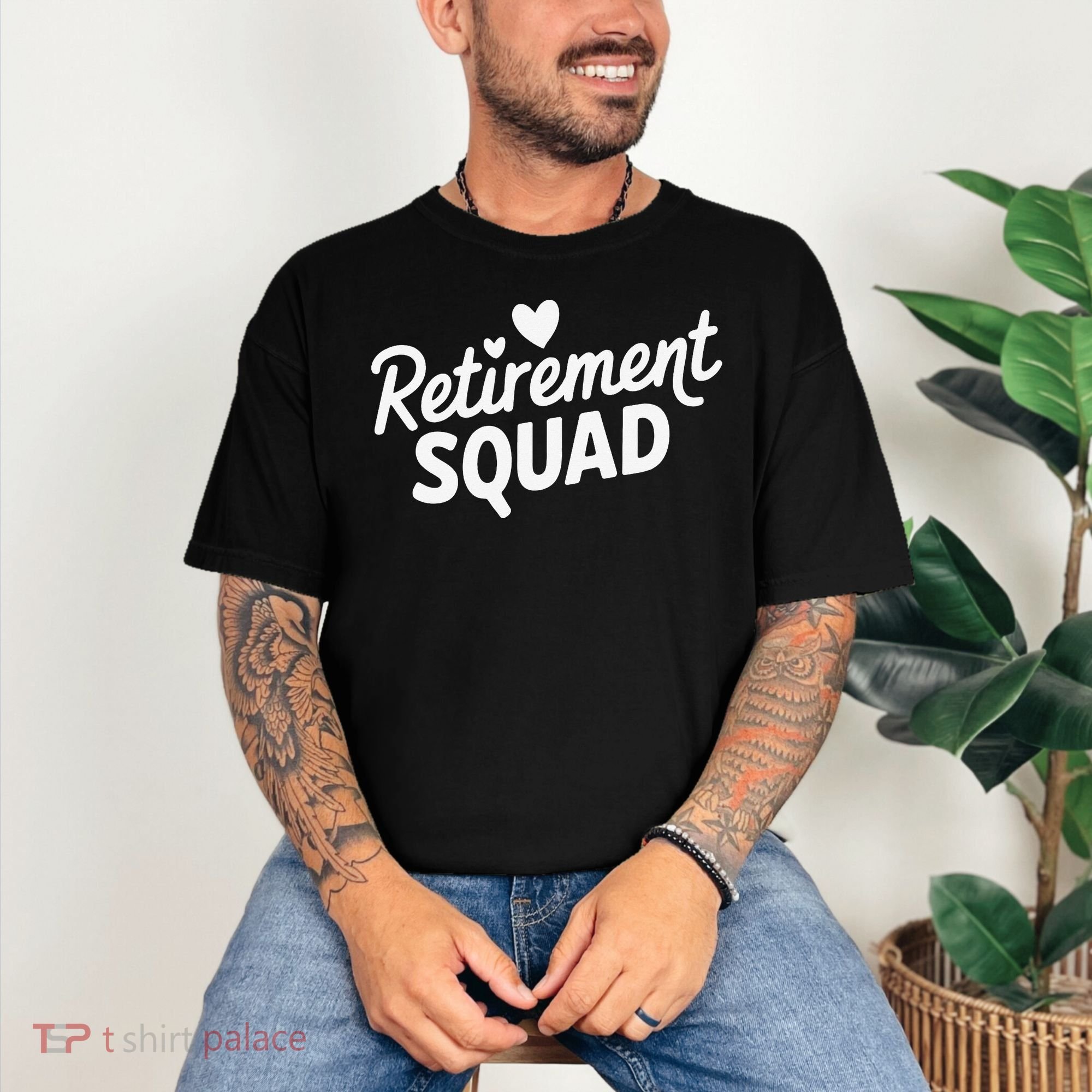 Retirement Squad Fun Retirement Party Celebration Apparel Comfort Colors T-Shirt